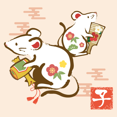 ねずのイラスト